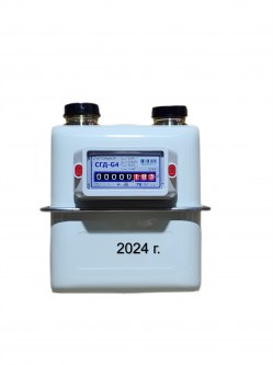 Счетчик газа СГД-G4ТК с термокорректором (вход газа левый, 110мм, резьба 1 1/4") г. Орёл 2024 год выпуска Мытищи